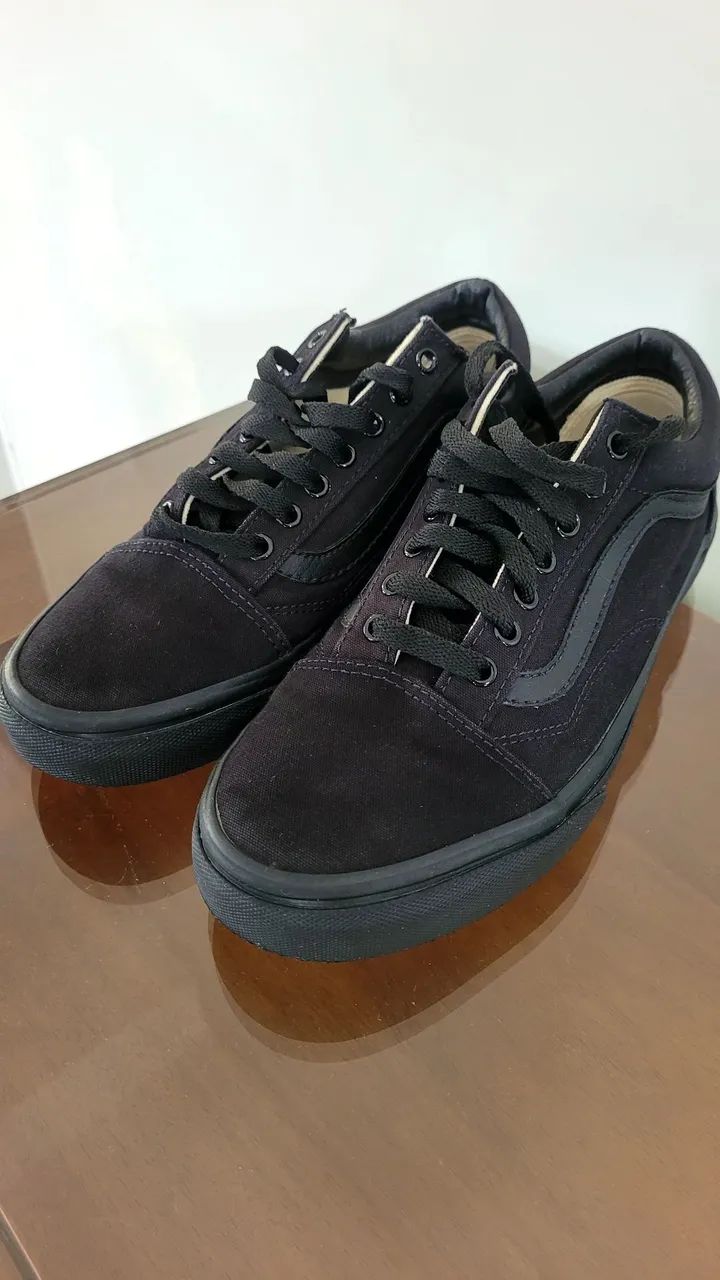 Tênis Vans original mod. Old Skool Black Black - n. 37