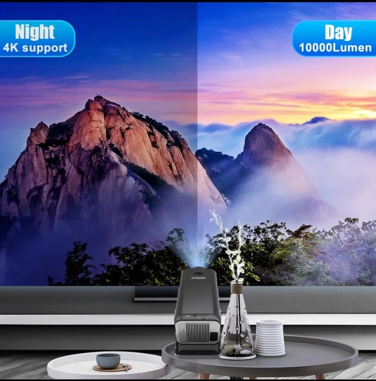 Projetor Full HD HY 320 - Modelo Grande e Original - Foto 4