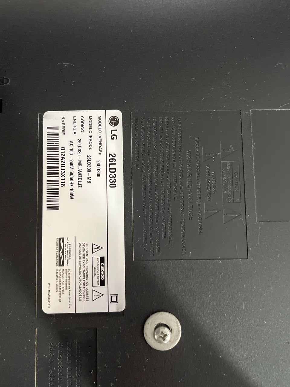     TV LG 26? LCD HD com HDMI e USB  - Foto 5