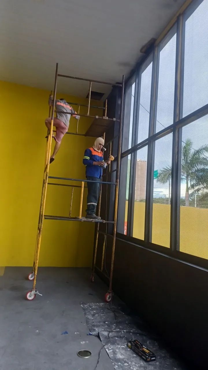 Pintura de fachada de acm e ferro  - Foto 4