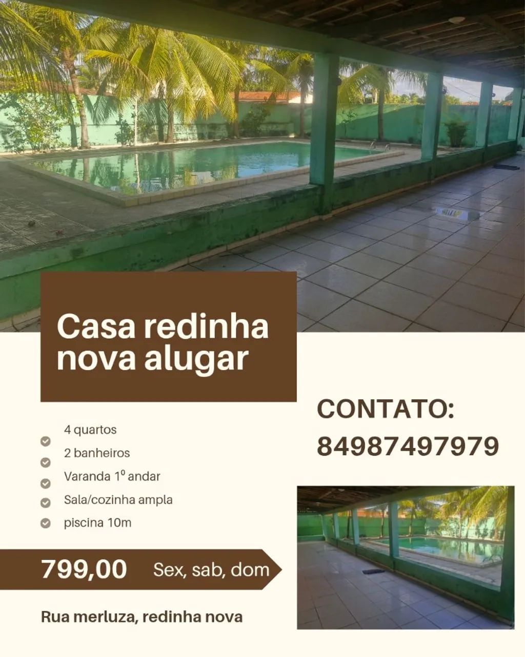 Alugo casas redinha nova 499 - Foto 2