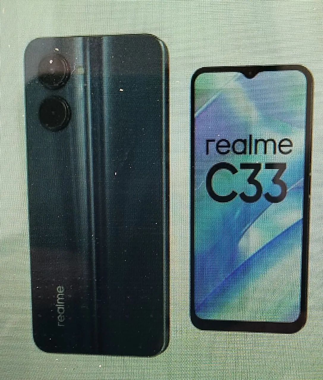 Celular Realme C33 64GB 4GB RAM (+4GB expansível)