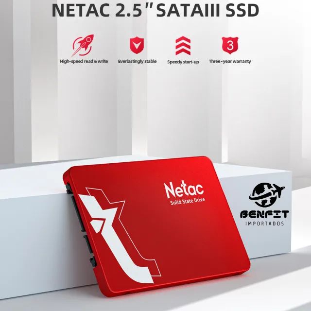 Ssd Sata 3 Netac 512gb