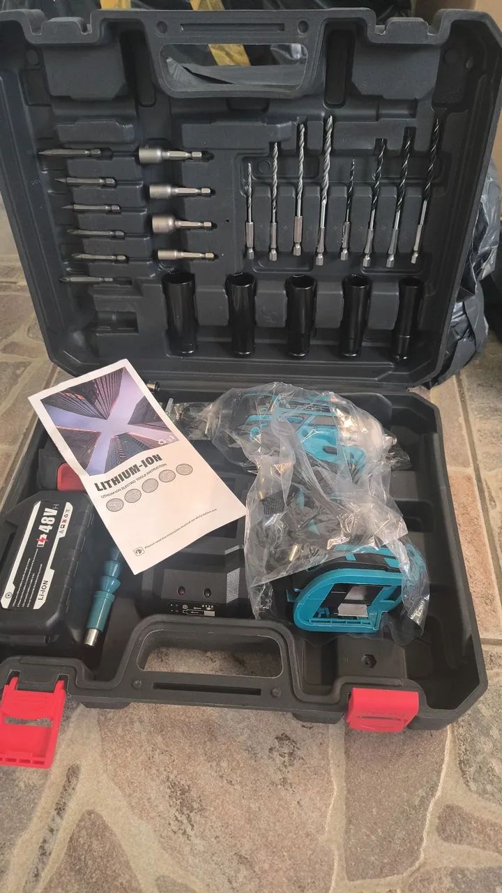 家電 p Chave de impacto e parafusadeira - Peças de Hardware - Conjunto