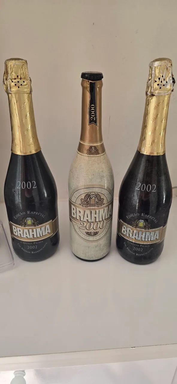 Garrafa Brahma colecionável edição limitada