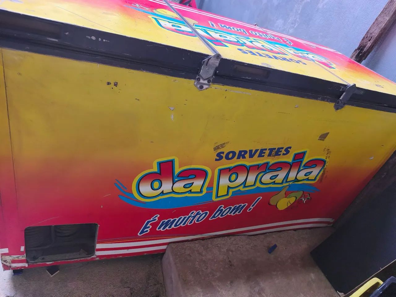 Freezer Horizontal Grande Antigo em Funcionamento  - Foto 5