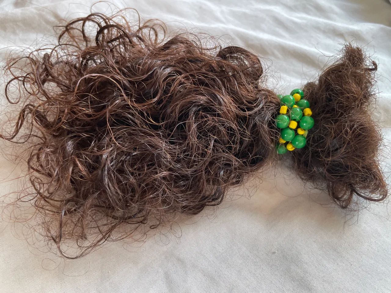 Cabelo castanho escuro/VIRGEM - Foto 2