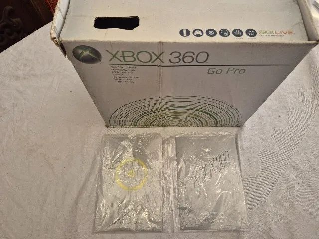 Caixa e Manuais Originais Xbox 360 Fat