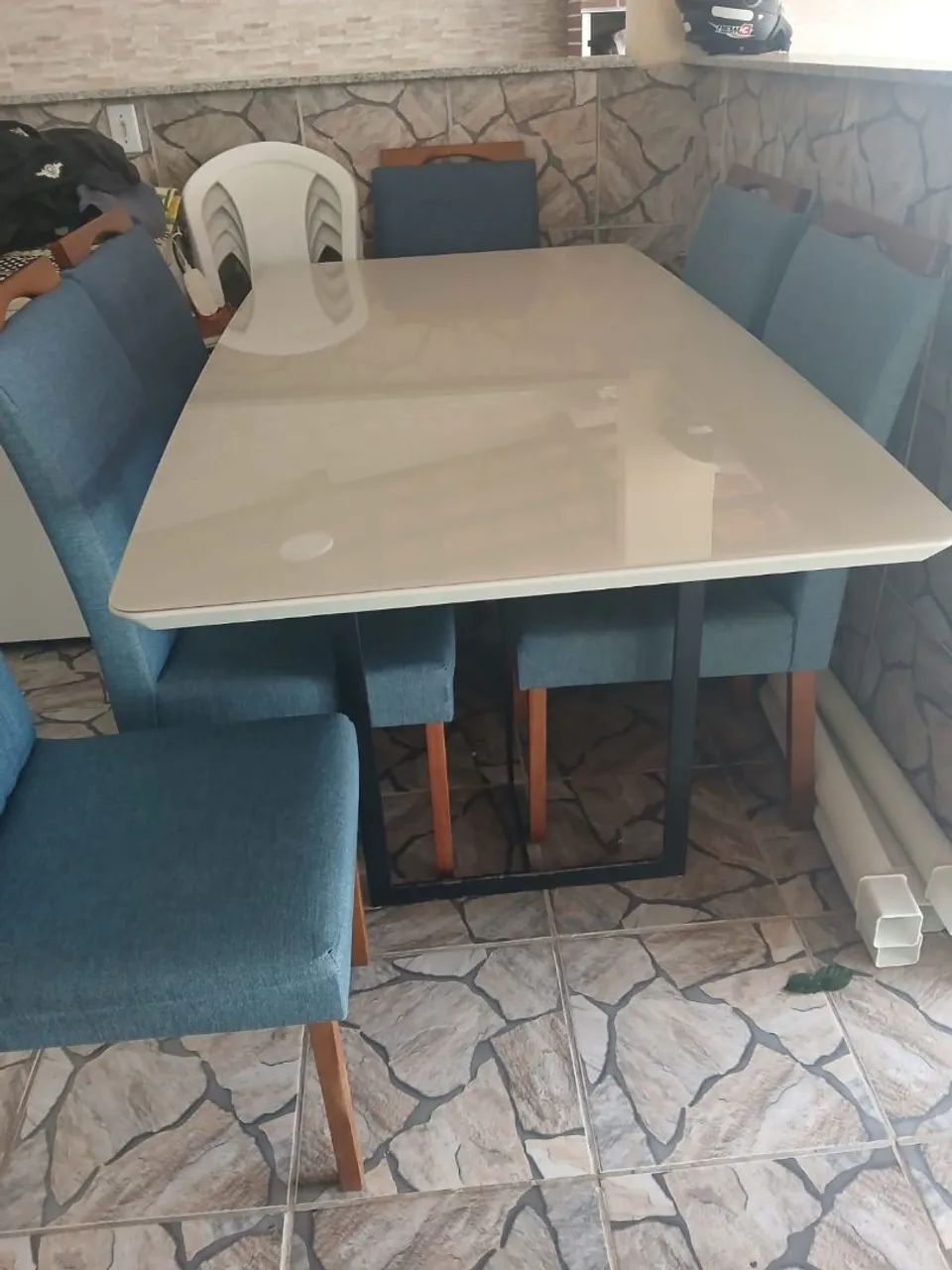 Mesa de jantar com 6 cadeiras  - Foto 2