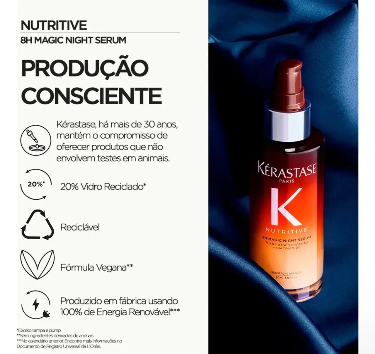 Sérum de Noite Mágica Nutritivo Kérastase Nutritive 8H - Foto 2