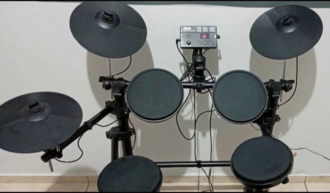 Bateria eletrônica AROMA TDX-15 - Foto 3