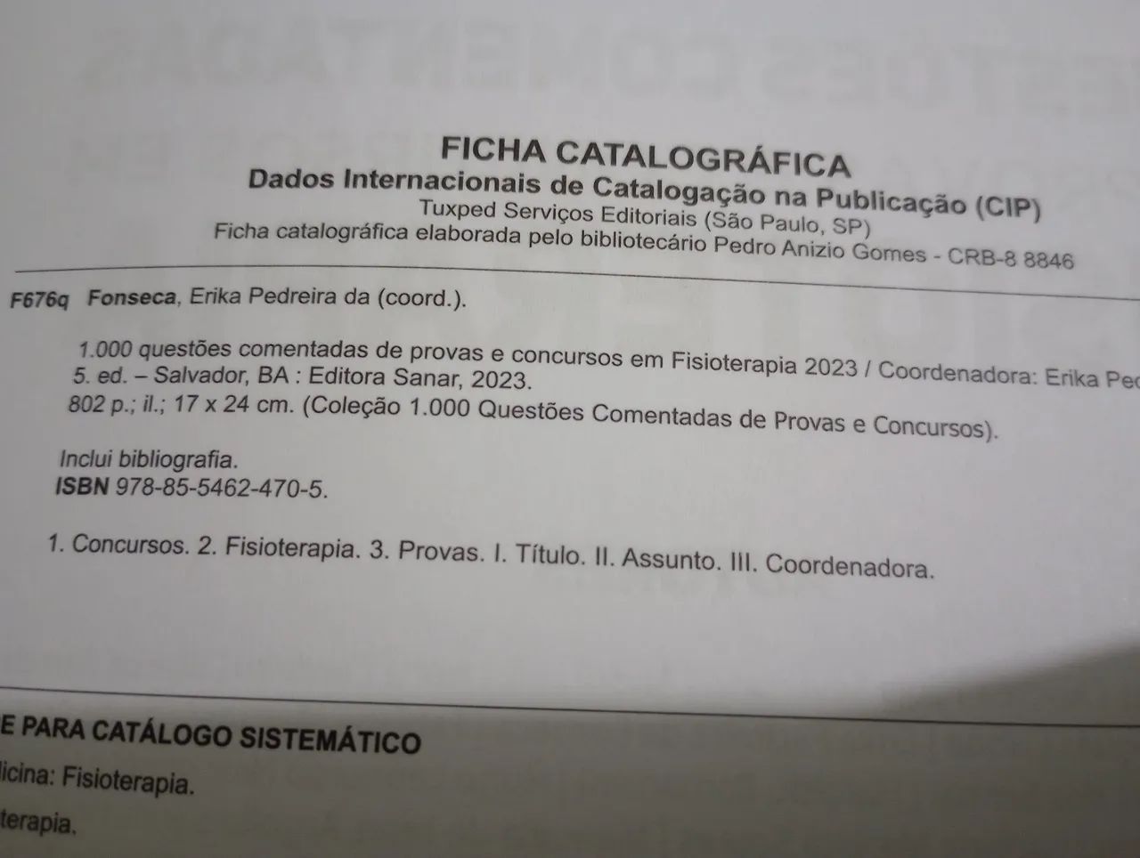 Questões de concurso fisioterapia  - Foto 2
