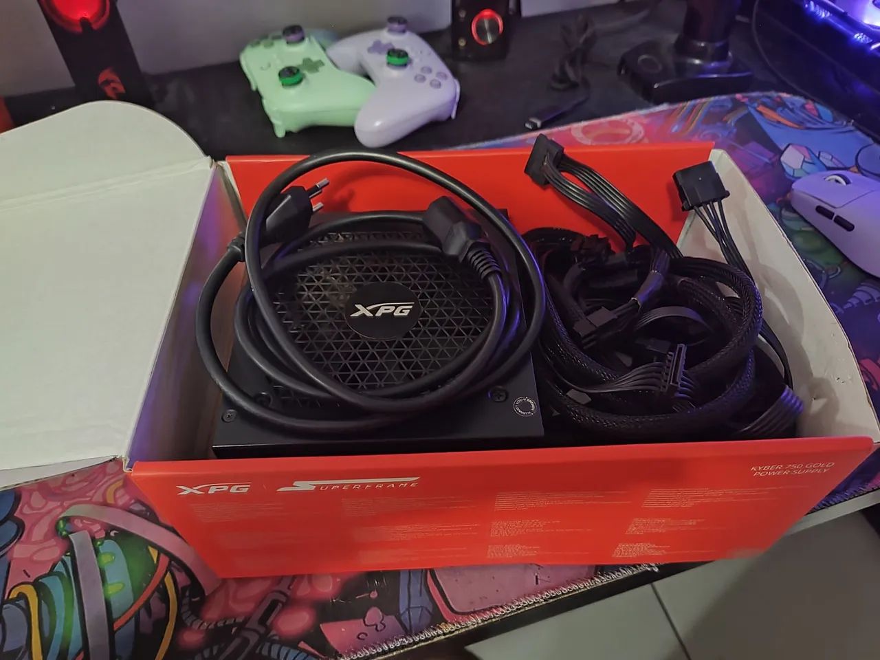 Fonte XPG Kyber 750W 80 Plus Gold - Na Caixa c/ NF e Garantia - Foto 3