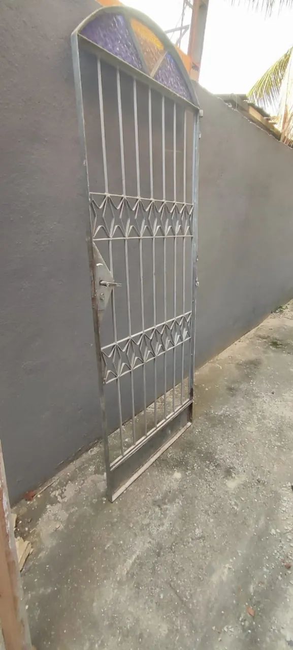 Porta de Ferro maciço 