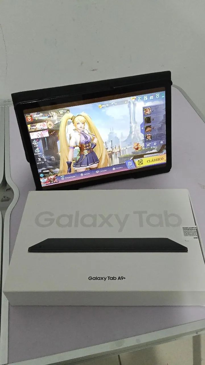 Samsung Galaxy Tab A9+ Plus 11" 64GB Grafite + Capa e Teclado - Impecável! - Foto 5
