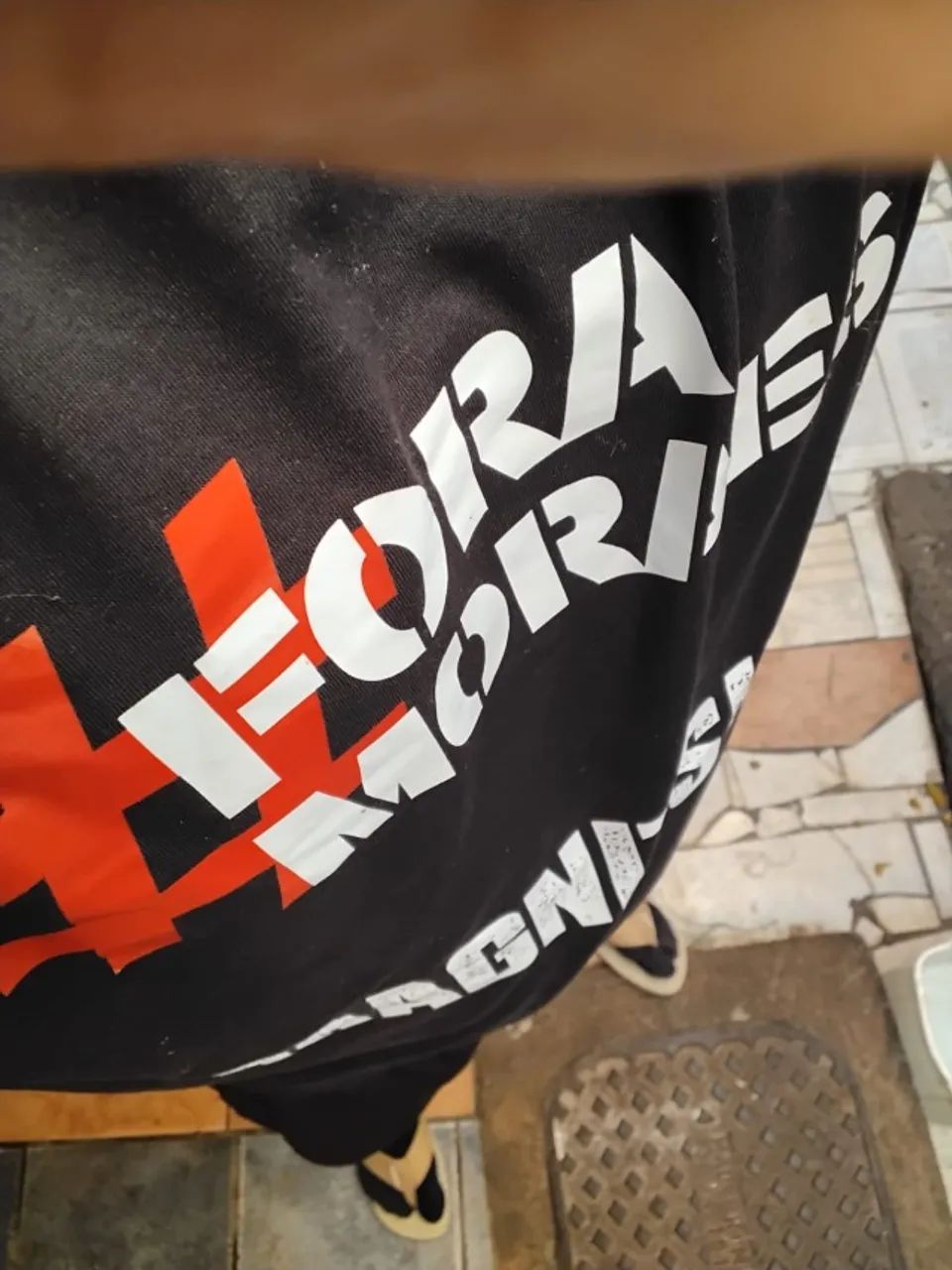 Camiseta Estampada Temática Política Preta - Foto 2