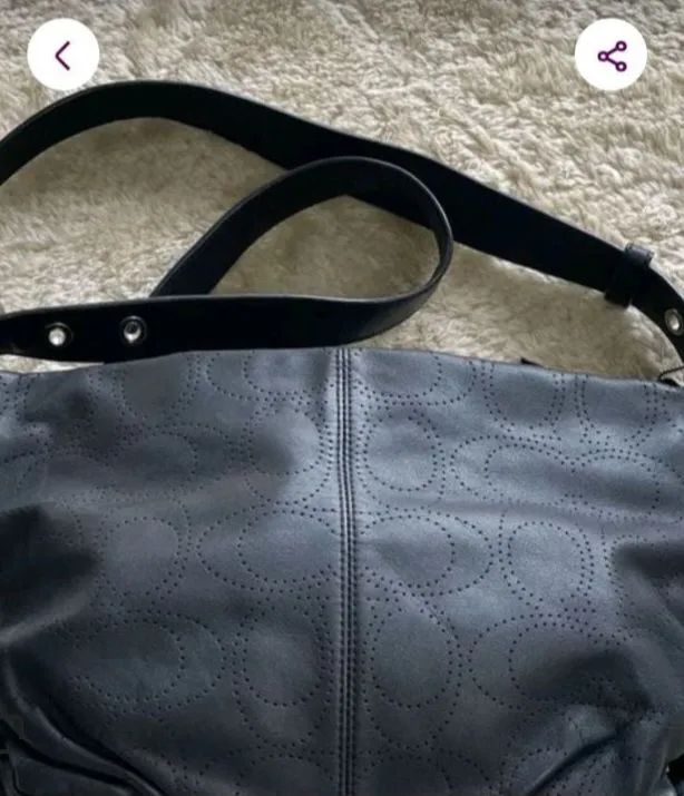 Bolsa coach preta original comprada no Japão com nf  - Foto 2