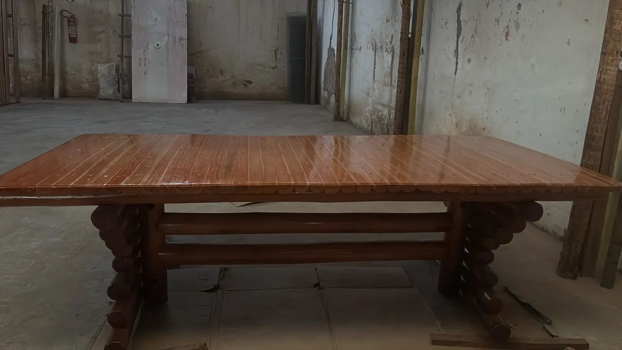 Mesa de madeira  - Foto 3