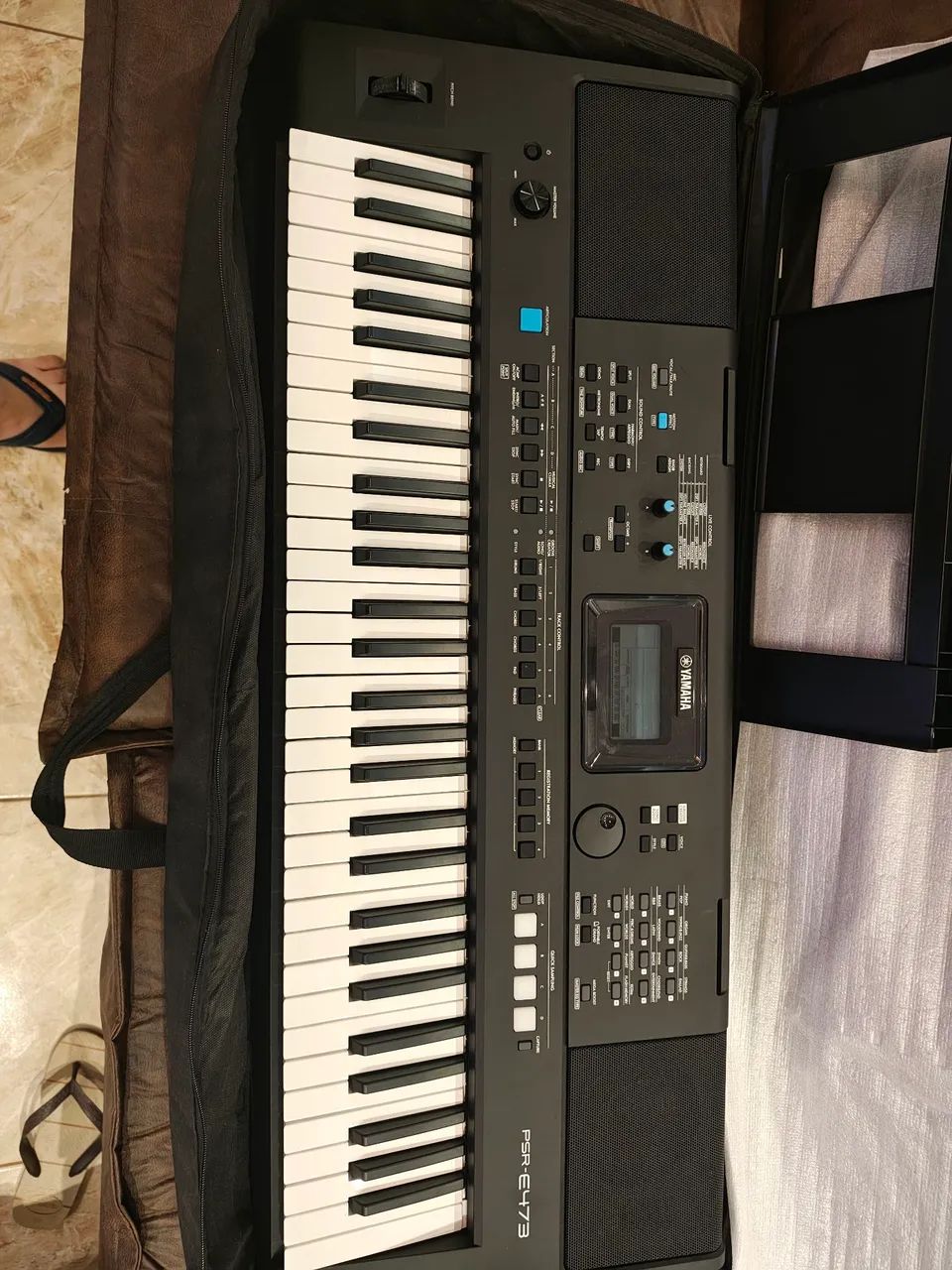 Yamaha PSR E-473 - Instrumentos musicais - Sítio Leal, São Luís