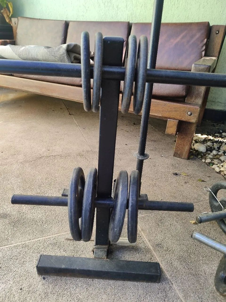 Kit Anilha e Halteres para musculação  - Foto 4