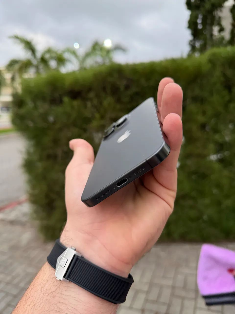 iphone 15 pro max / preto / 256gb / único dono  - Foto 5