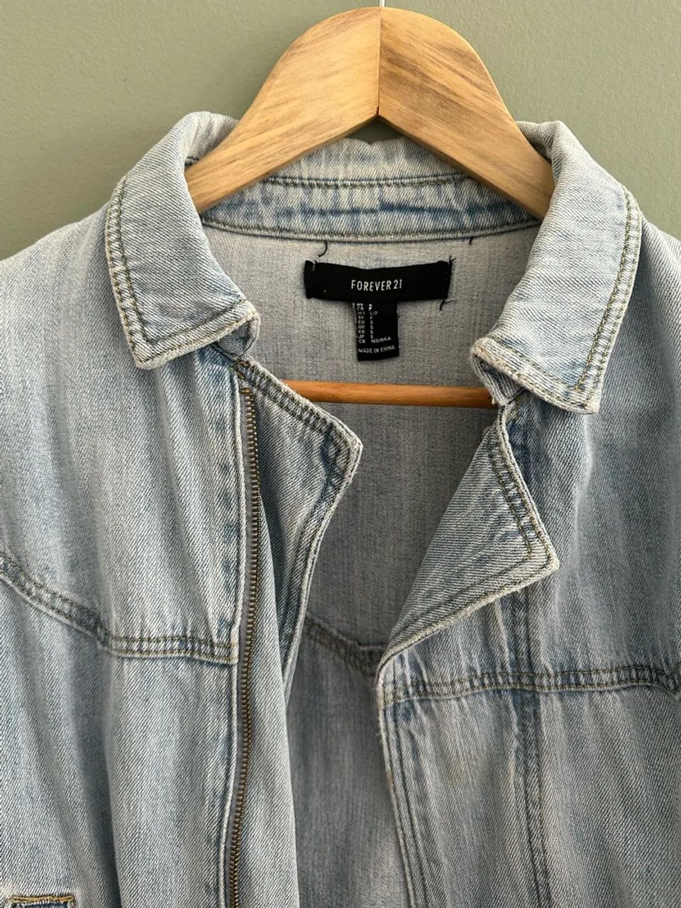 Jaqueta Jeans Forever 21 - Foto 2