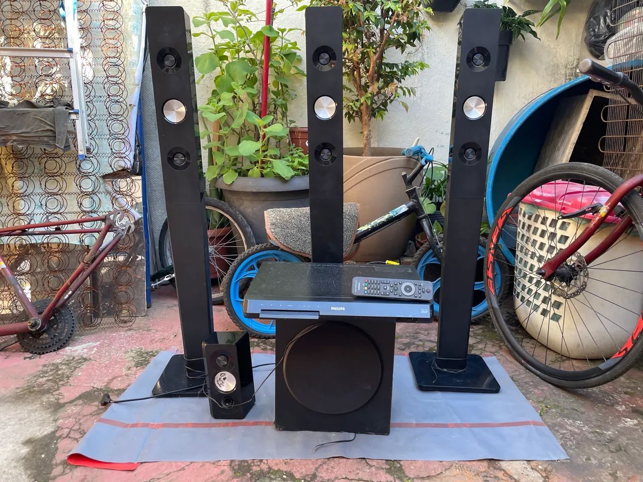 Home theater 5.1 Philips 