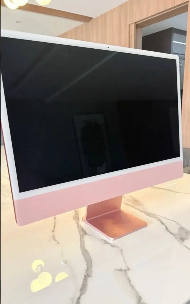 Apple Imac 24 M1, 256 Gb, Memória Ram 8gb, Rosa - Computadores e