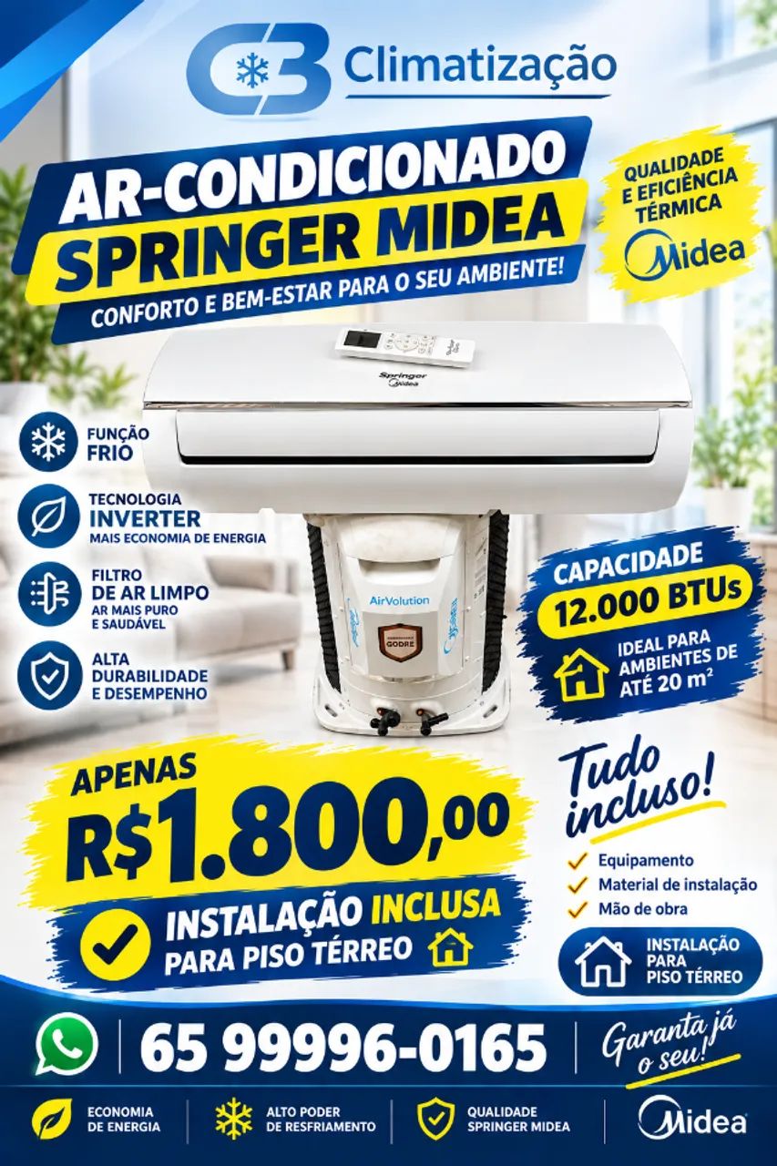 Ar condicionado Inverter 