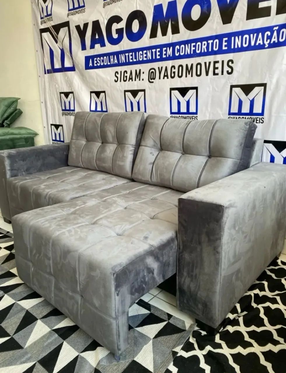 Sofá retratil Hara no Jolie com garantia pronta entrega em Promoção! - Foto 3