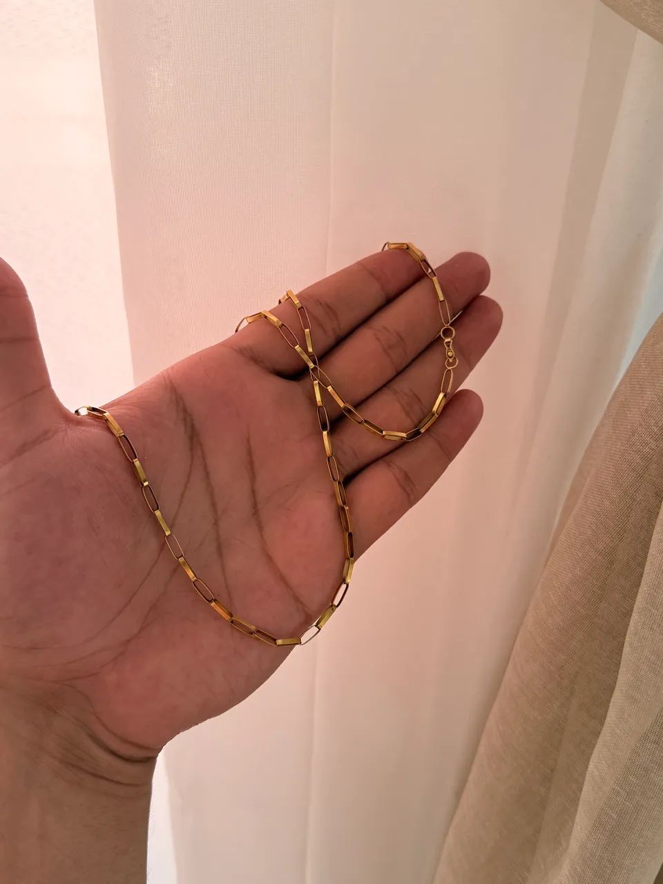 Cordão de ouro 18K maciço  - Foto 3