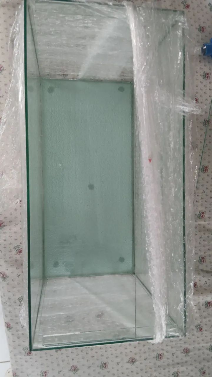 Kit com aquário de 19 L + filtro hang on + sifao - Foto 2