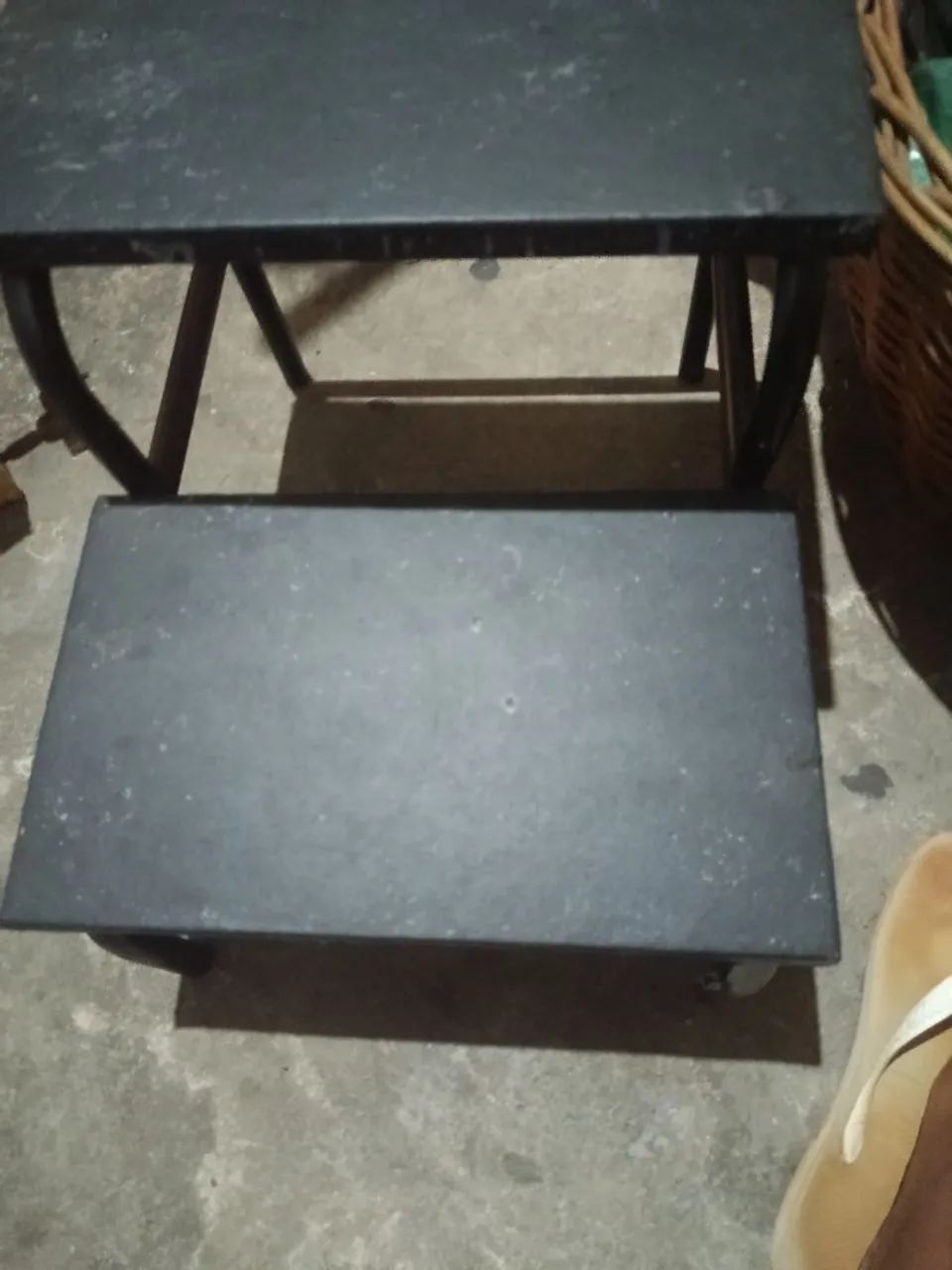 Escada auxiliar para maca