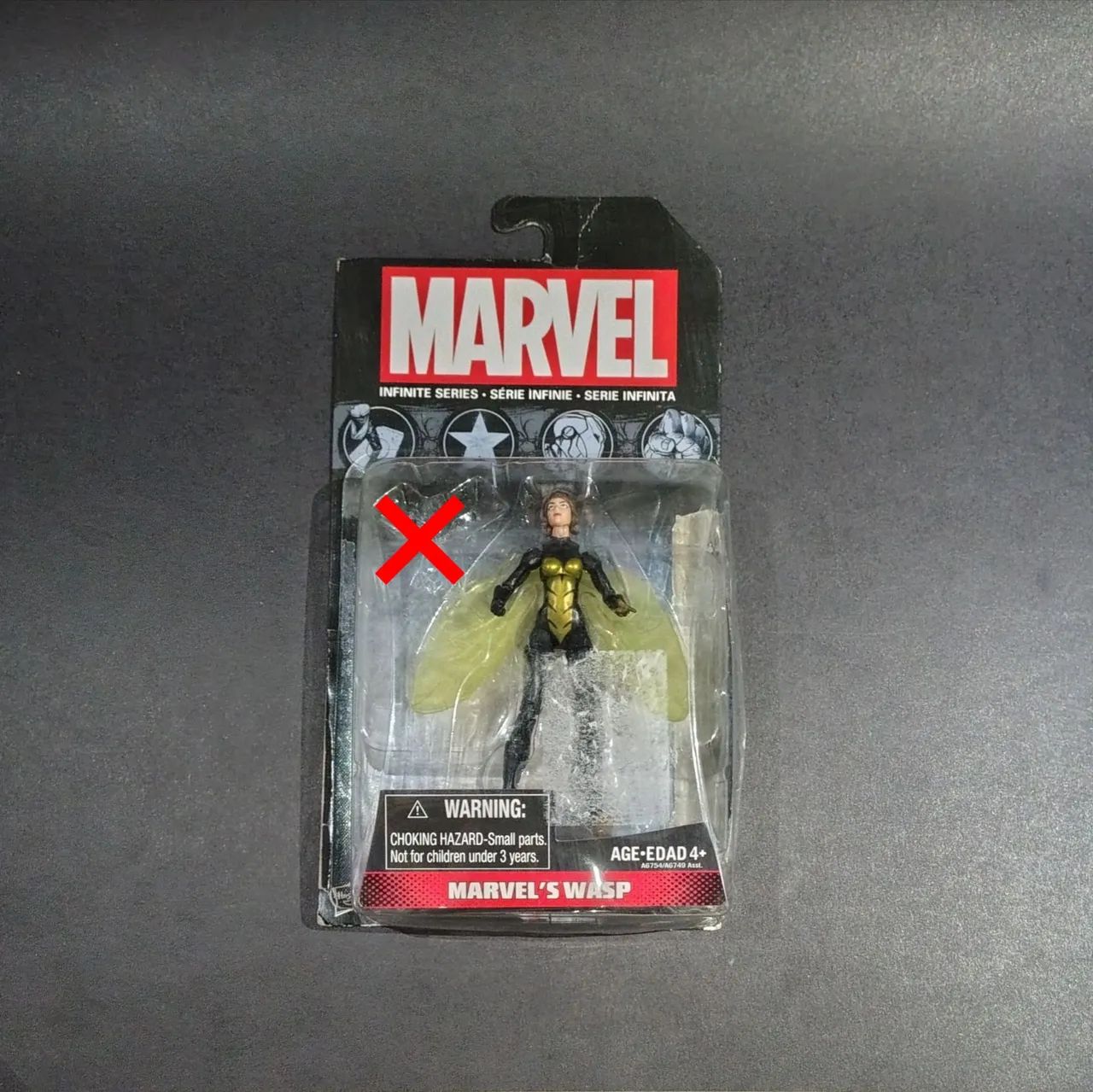Boneco Vespa Marvel Universe Infinite 10cm Vingadores compatível c/ Marvel Legends