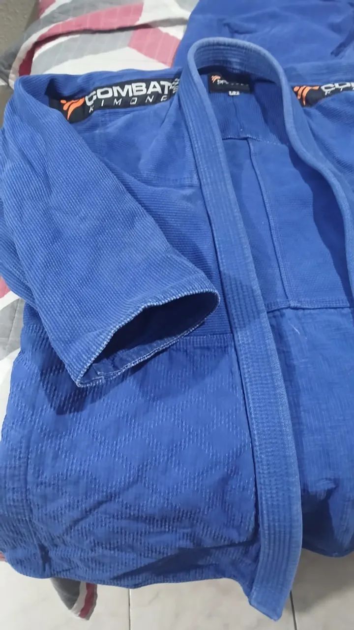 Kimono JiuJitsu Trançado Combate A2 - R$ 130,00 - Foto 2