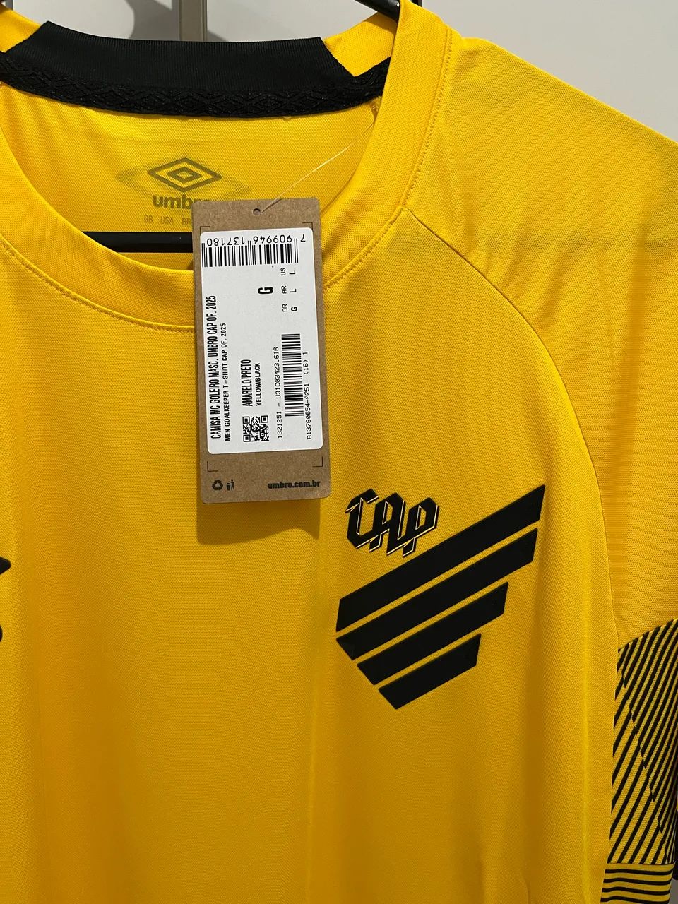 Camisa goleiro CAP - Tamanho G - Foto 2