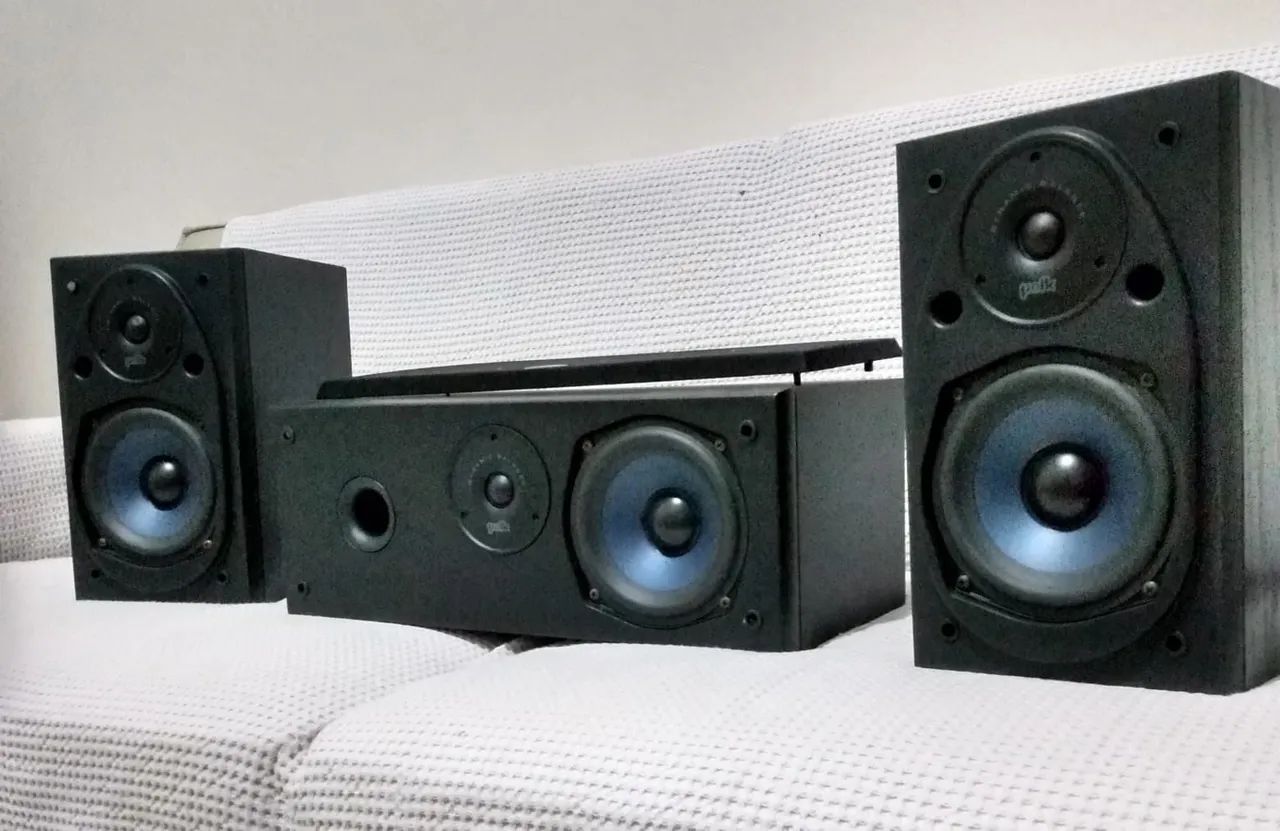 Caixas polk áudio 