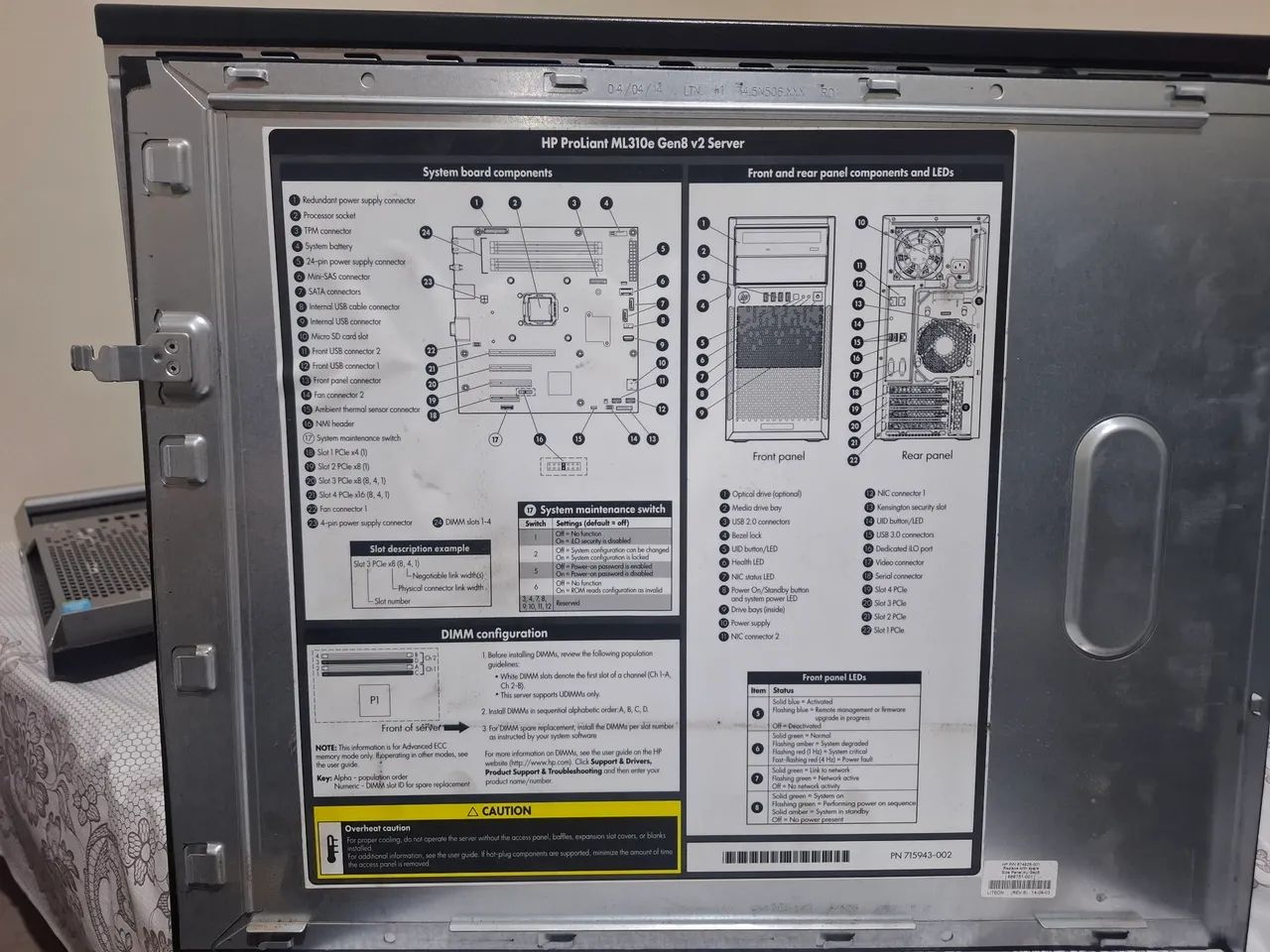 Servidor HP ProLiant ML310e Gen8 v2  - Foto 3