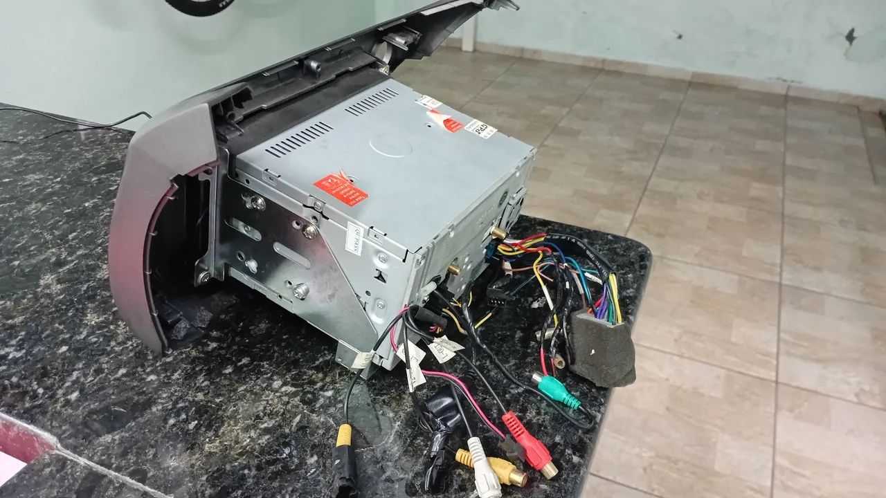Moldura para honda fit 2011 a 2014 para multimídia 7 polegadas - Foto 2
