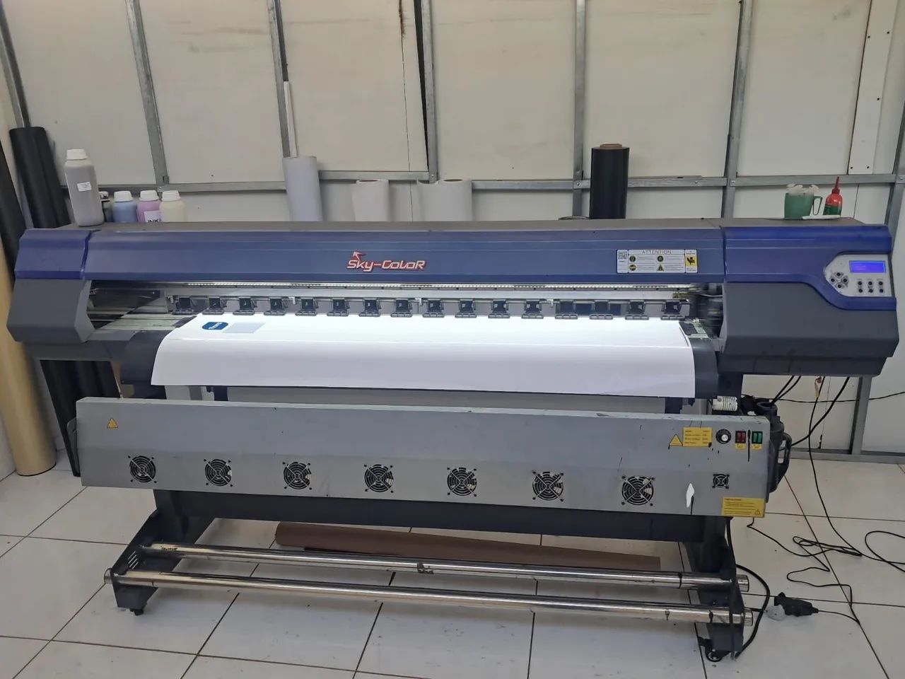 Plotter de impressão Skycolor 160cm sem cabeça modelo SC-6160-S 220V - Foto 4