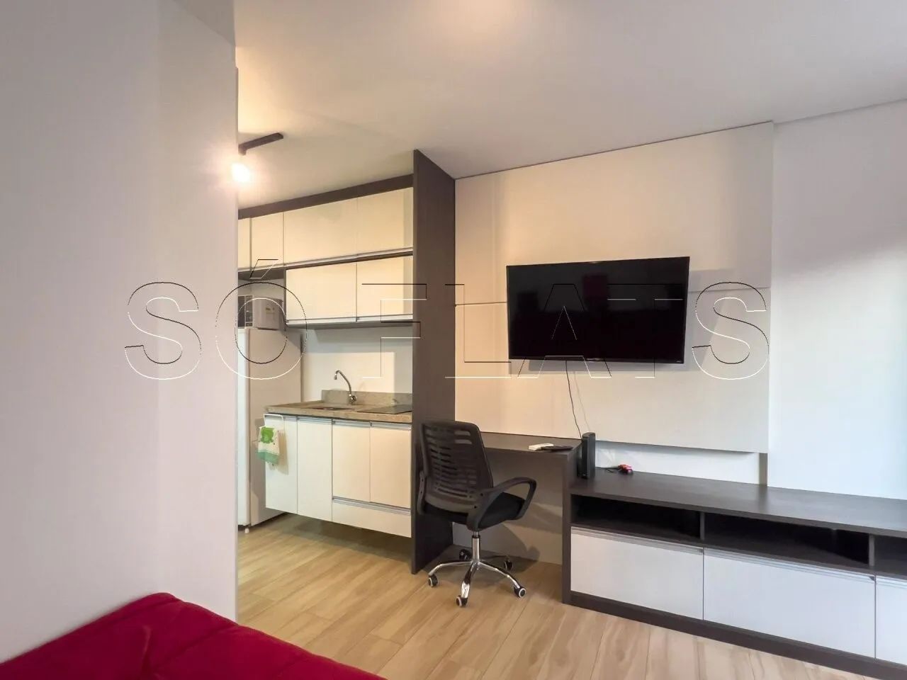 Studio Universo Augusta, flat com 22m² e 1 dorm para locação na Rua Augusta, totalmente eq - Foto 5