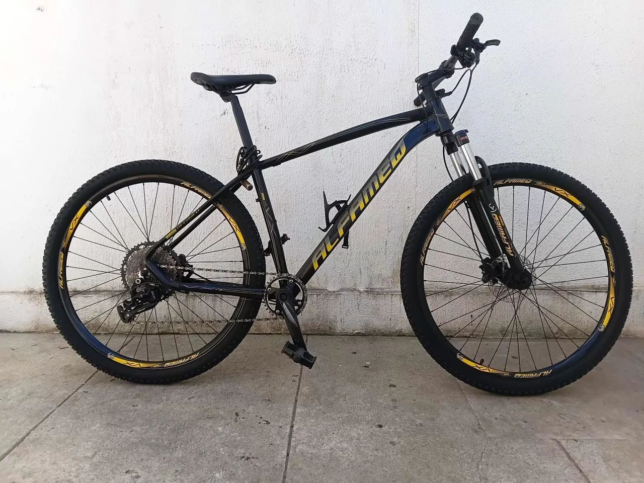 Bicicleta Aro 29 Alumínio - Alfameq VX - Freio hidrául. Veloforce - Câmbio Absolute - 1x12 - Foto 6