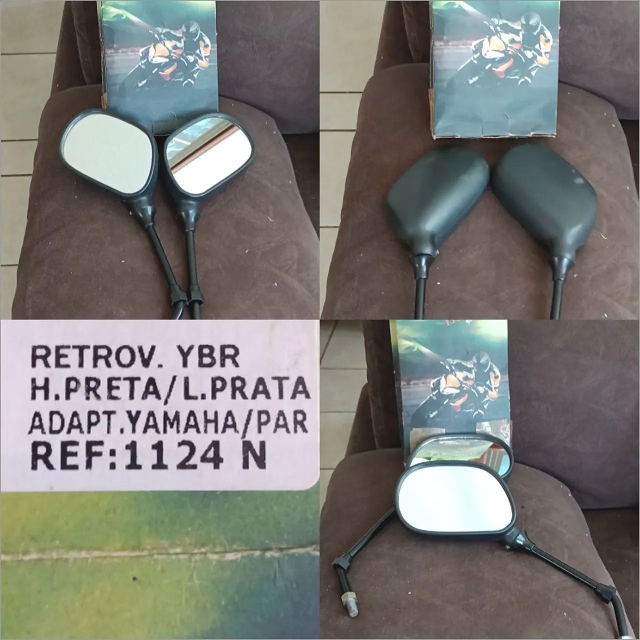 Espelhos Retrovisores para Motos  Yamaha  - Foto 5