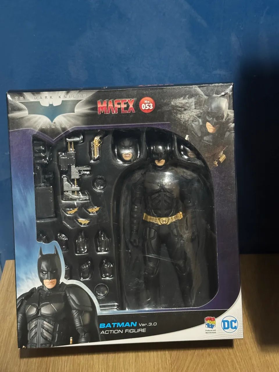 Mafex Batman TDK 3.0 e Flash JL