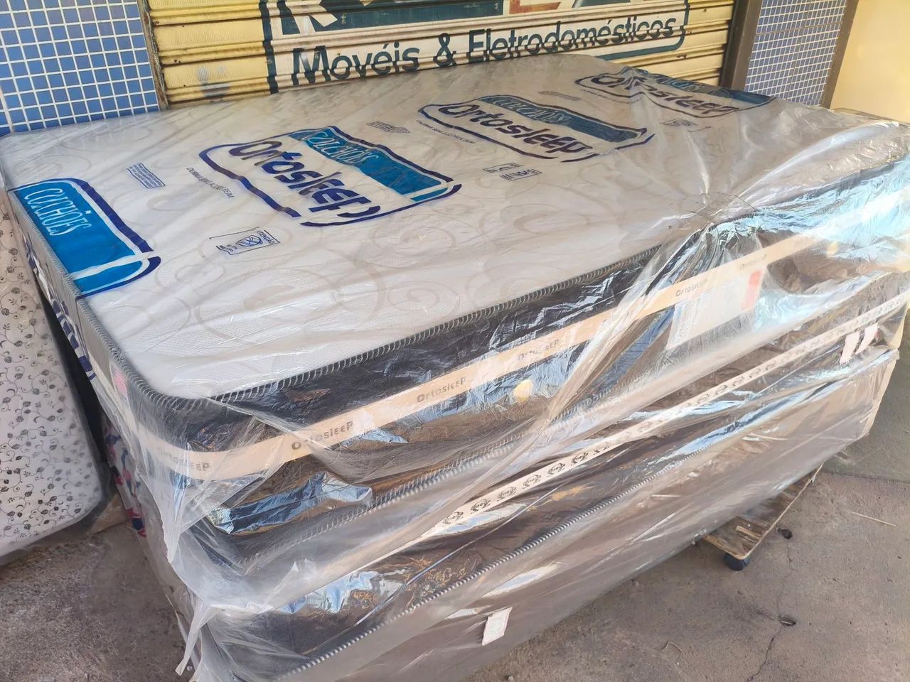 Colchão Casal Molas D-28 Novo - Foto 3