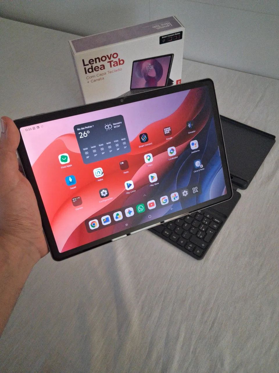 Tablet Lenovo Idea Pad k11 2.5k 128gb 8gb android Bateria 100% 11 polegadas IPS - Foto 3