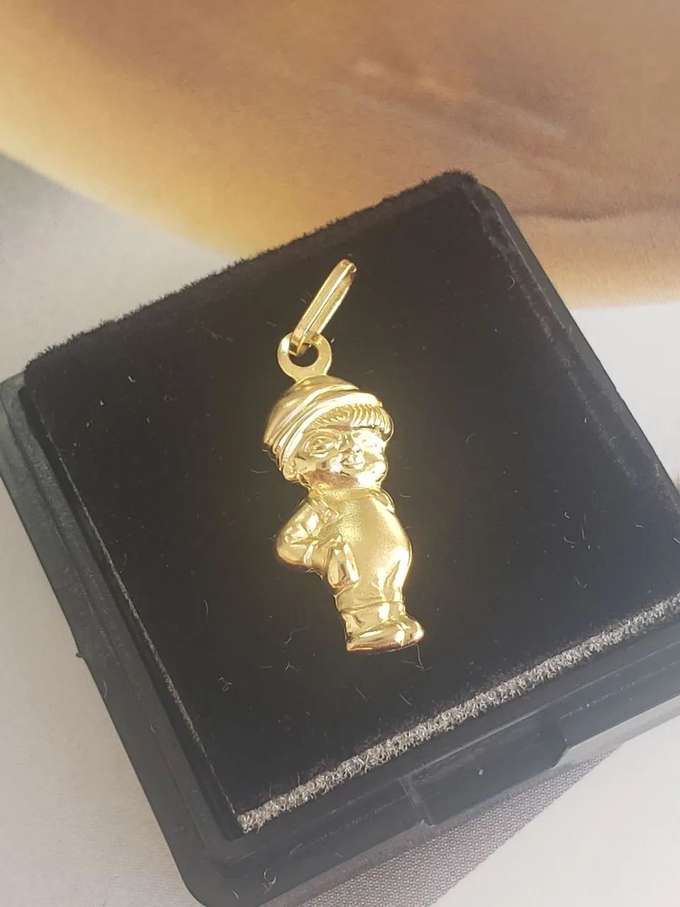 Pingente Menino Ouro 18k  - Foto 5