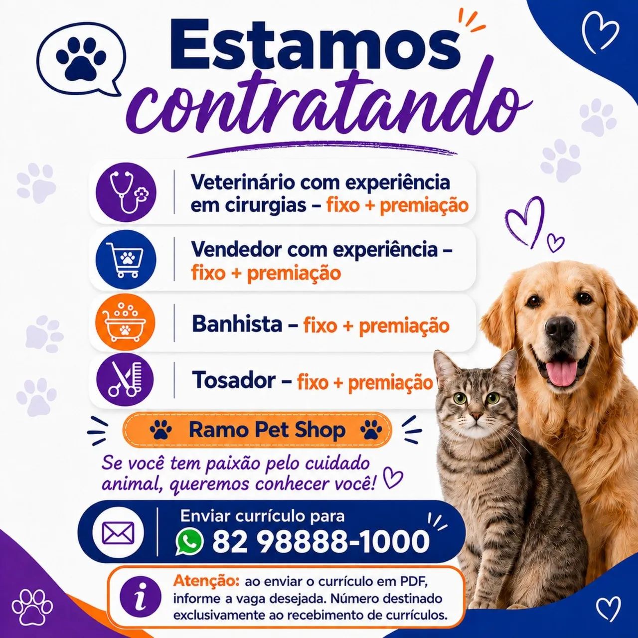 VAGAS ABERTAS