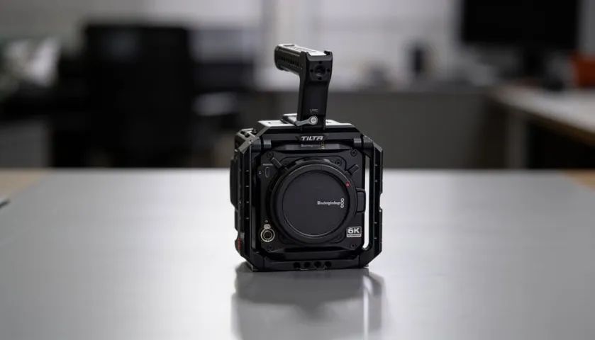 Blackmagic Pyxis com cage Tilta - Foto 3