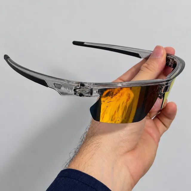 Óculos Oakley BiSphaera - Transparente com Lentes Prizm 24K